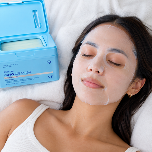 VT Cosmetics Cryo Ice Mask · La mascarilla coreana que apaga el calor, desinfla tu cara y da glass skin en 20 minutos