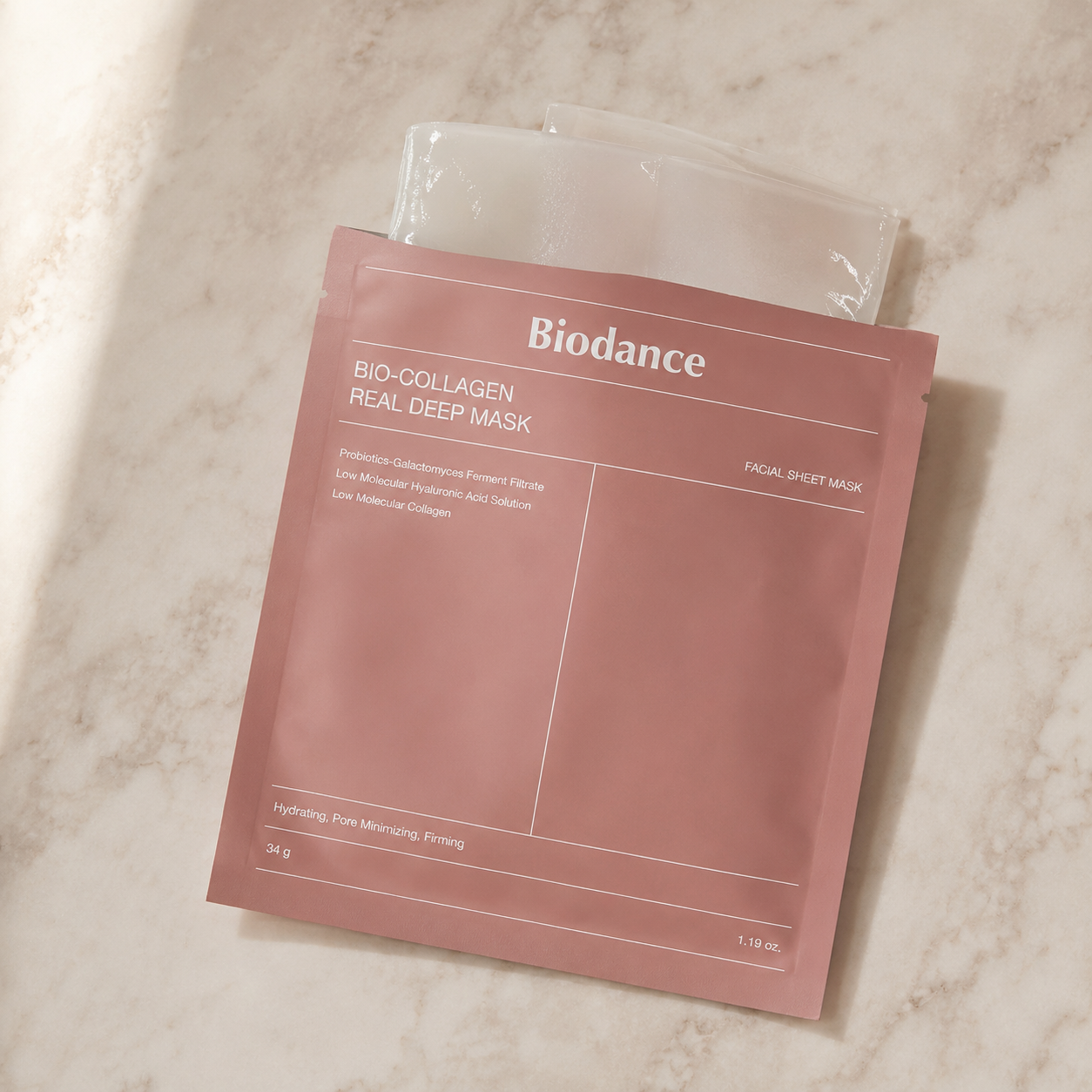 Biodance Bio-Collagen Real Deep Mask · La mascarilla hidrogel coreana #1 que se funde en tu piel y trabaja mientras duermes