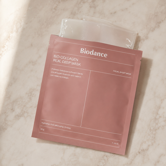Biodance Bio-Collagen Real Deep Mask · La mascarilla hidrogel coreana #1 que se funde en tu piel y trabaja mientras duermes
