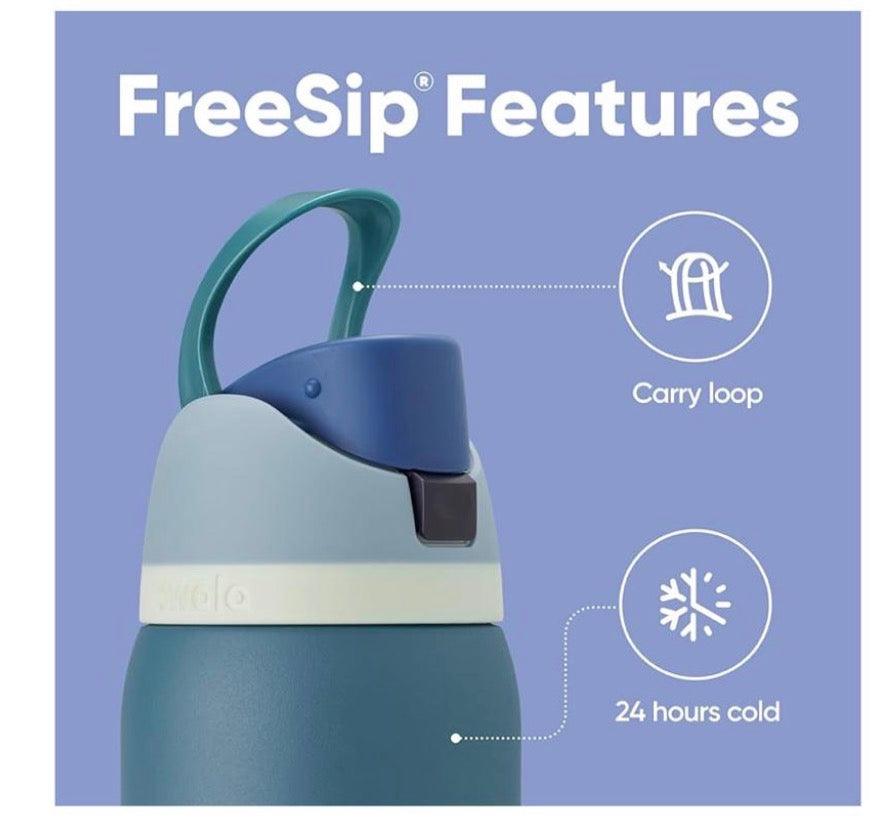 Botella Owala FreeSip 32 oz — Fría 24 Horas, Sin Derrames, Con Pitillo Incluido