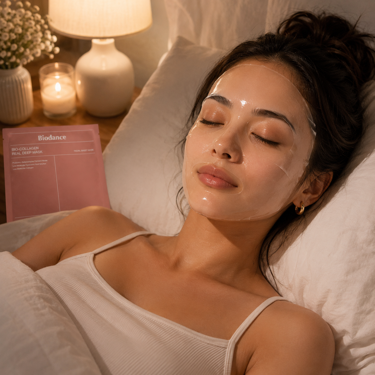 Biodance Bio-Collagen Real Deep Mask · La mascarilla hidrogel coreana #1 que se funde en tu piel y trabaja mientras duermes
