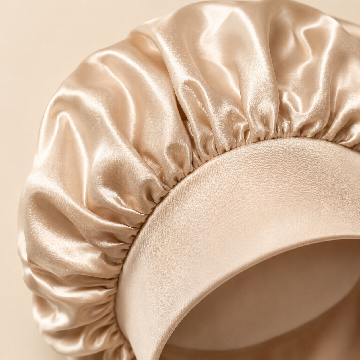 Gorro de Satén para dormir con Banda Ancha Despierta con tu cabello hidratado, sin frizz y sin enredos noche tras noche
