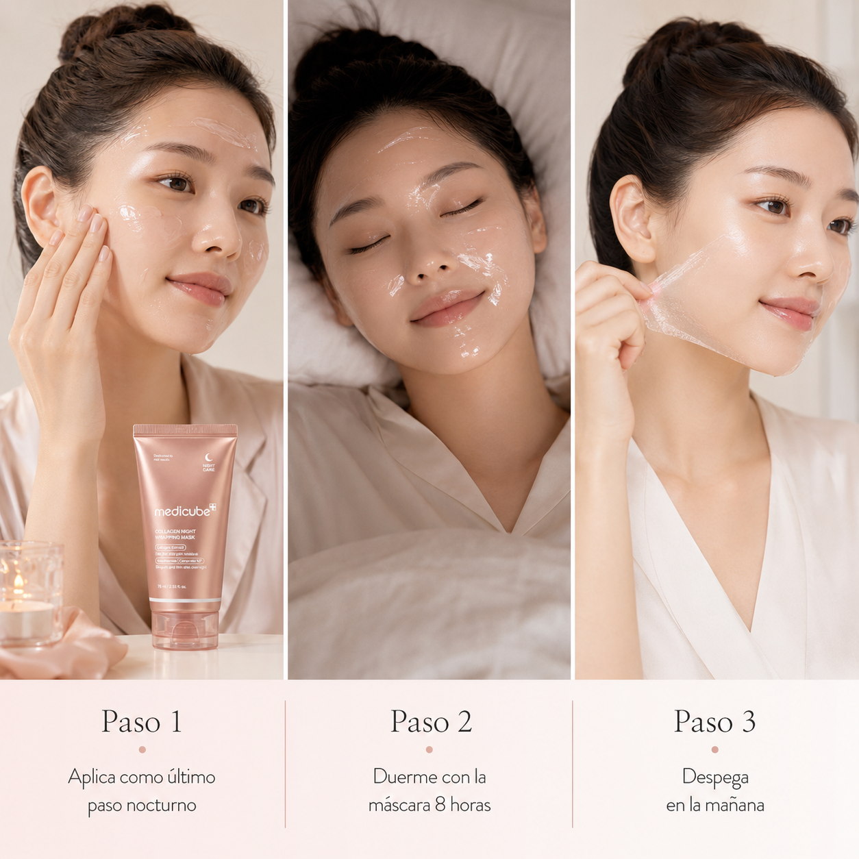 Medicube Collagen Night Wrapping Mask · La máscara viral que transforma tu piel mientras duermes