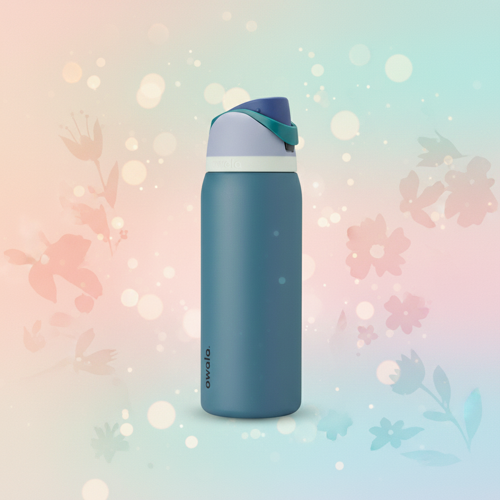 Botella Owala FreeSip 32 oz — Fría 24 Horas, Sin Derrames, Con Pitillo Incluido
