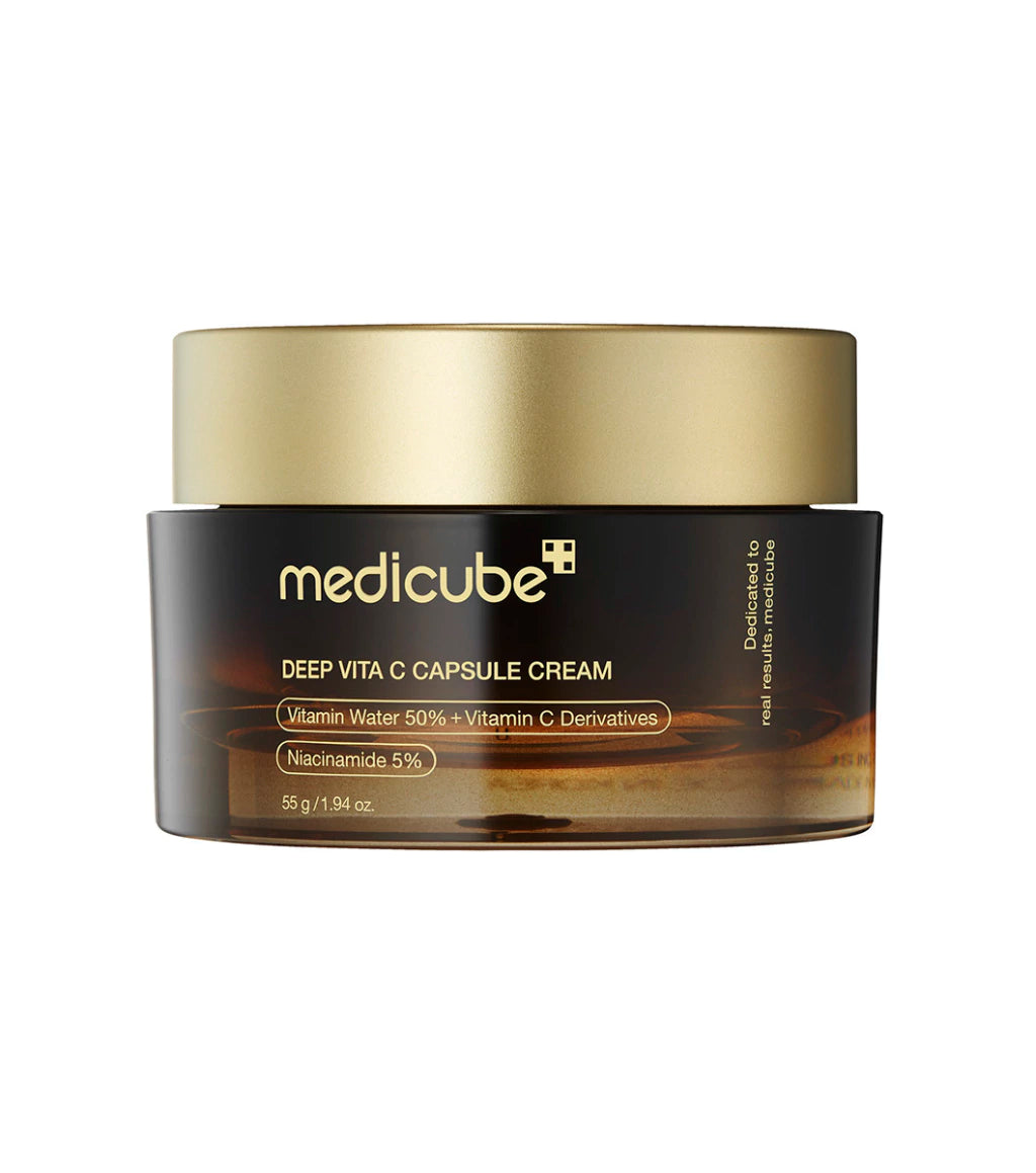 Medicube Deep Vita C Capsule Cream · Las cápsulas doradas de Vitamina C que transforman tu tono