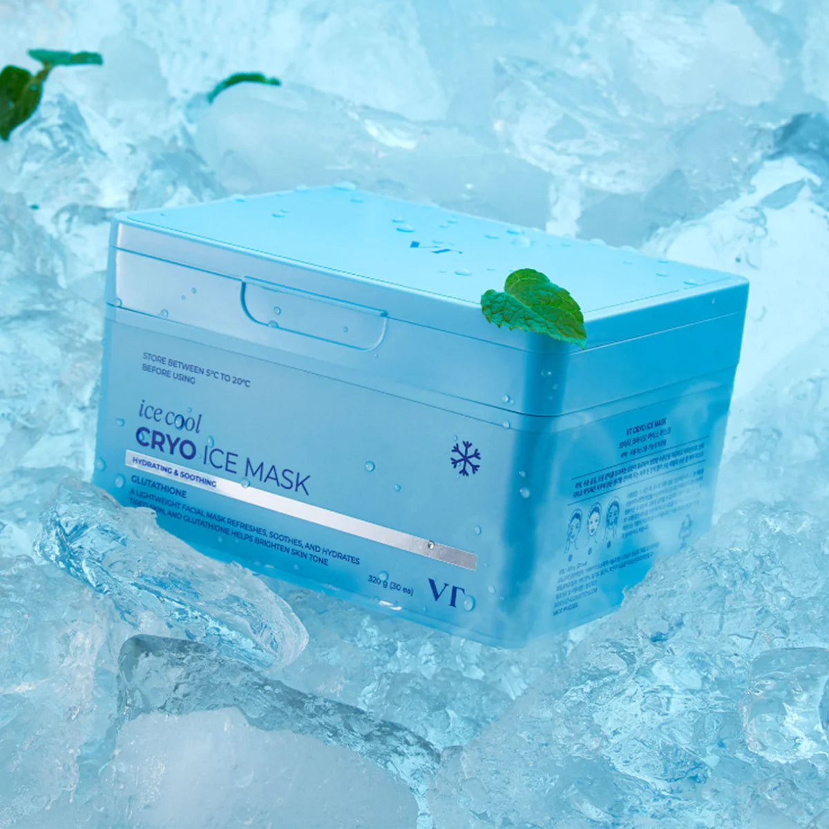 VT Cosmetics Cryo Ice Mask · La mascarilla coreana que apaga el calor, desinfla tu cara y da glass skin en 20 minutos