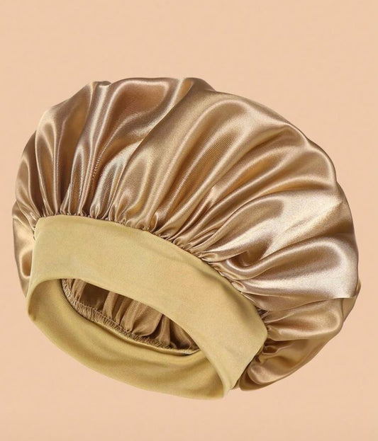Gorro de Satén para dormir con Banda Ancha Despierta con tu cabello hidratado, sin frizz y sin enredos noche tras noche