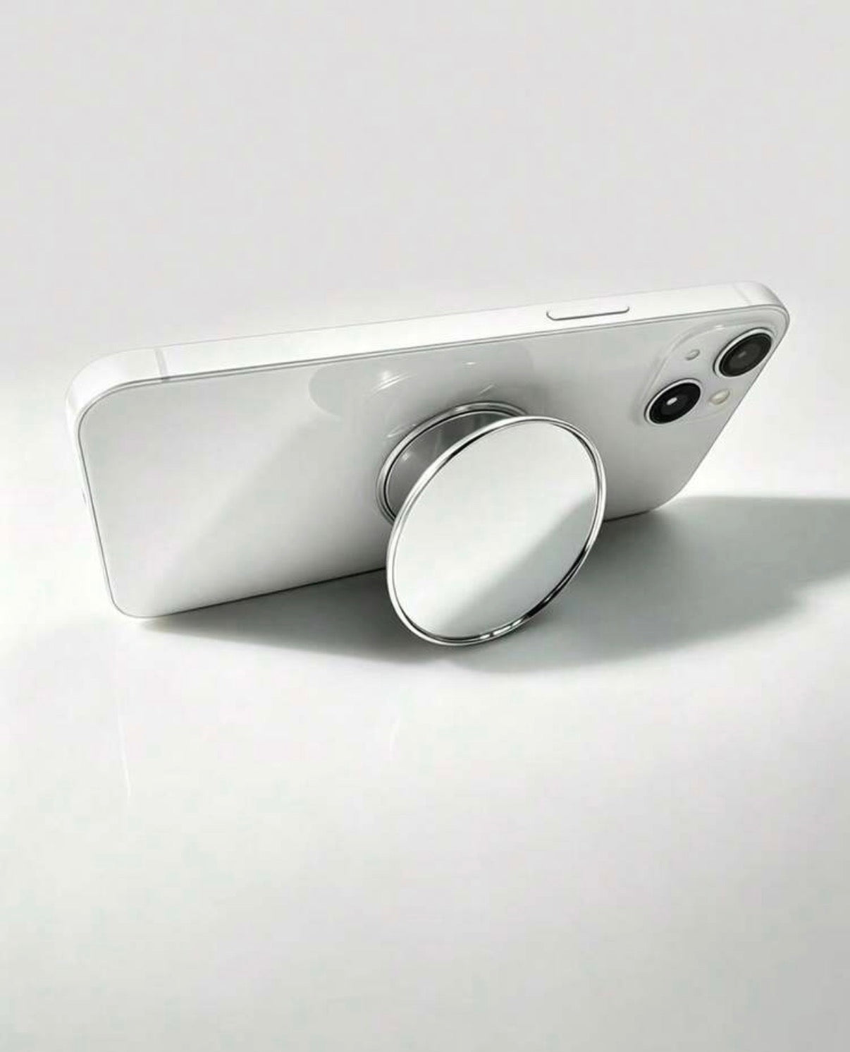 Popsocket con Espejo · El accesorio que agarra tu teléfono, lo sostiene solo y te da un espejo donde vayas — todo en uno