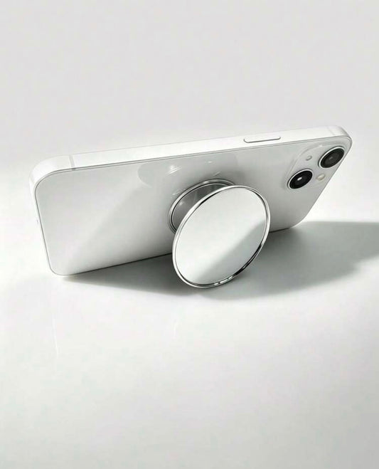 Popsocket con Espejo · El accesorio que agarra tu teléfono, lo sostiene solo y te da un espejo donde vayas — todo en uno