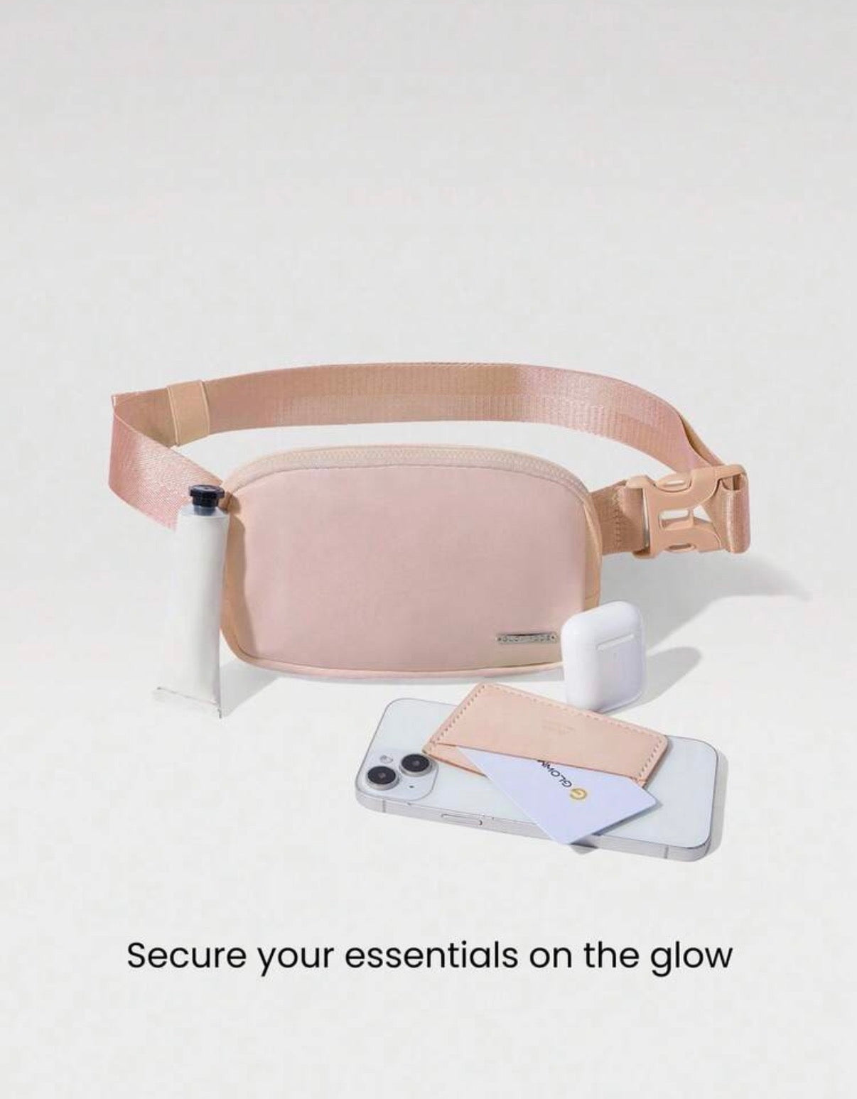 Nano Belt Bag Glowmode · El bolso que va contigo a todos lados — en la cintura, cruzado al pecho o al hombro, con todo lo que necesitas y nada que sobre