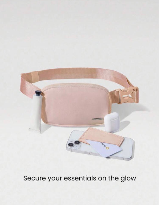 Nano Belt Bag Glowmode · El bolso que va contigo a todos lados — en la cintura, cruzado al pecho o al hombro, con todo lo que necesitas y nada que sobre
