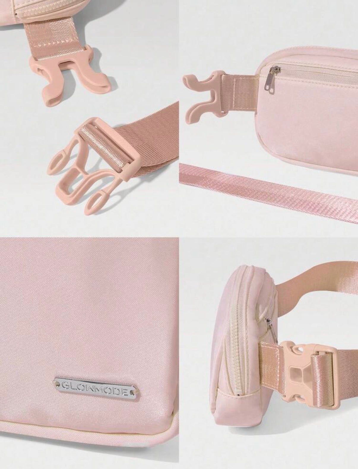 Nano Belt Bag Glowmode · El bolso que va contigo a todos lados — en la cintura, cruzado al pecho o al hombro, con todo lo que necesitas y nada que sobre